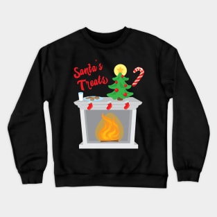 Santa's Treats Crewneck Sweatshirt